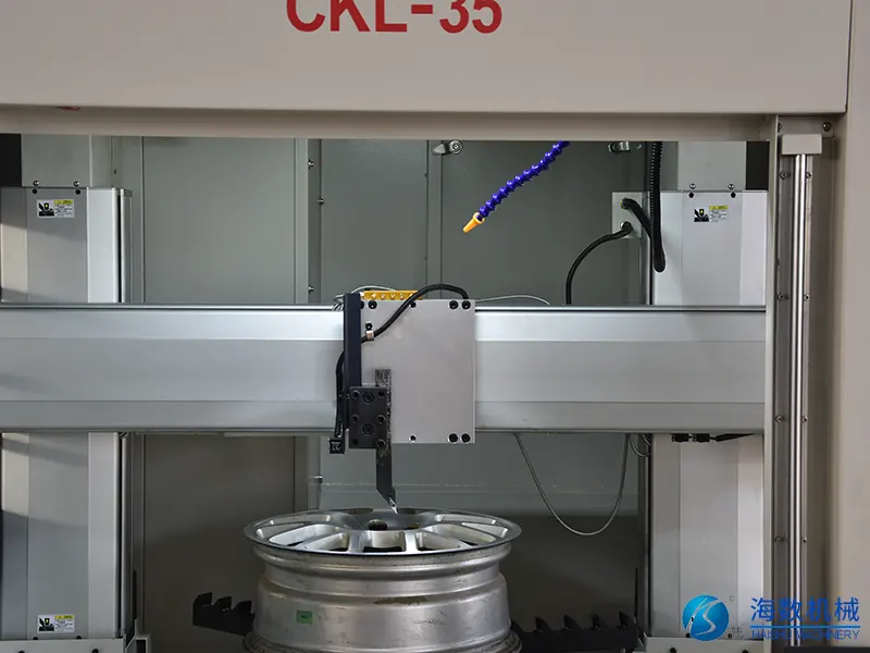 轮毂拉丝机轮毂修复中